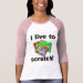 Ladies 3/4 Sleeve Raglan (Fitted)