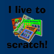 Lottery Scratch-Off light shirt by ajvjr123 Lottery Scratch-Off light shirt