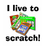 Lottery Scratch-Off light shirt