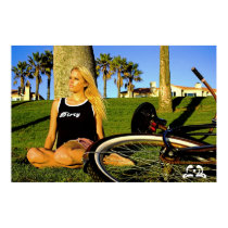 Lotti B Dogtown Look Poster posters