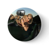 Lotti B Green Car Button by lotti_b Lotti B Green Car Button