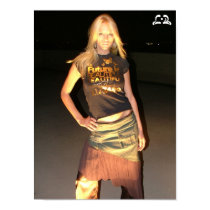 Lotti B Green Skirt Poster posters