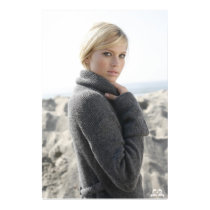 Lotti B Grey Sweater Poster posters