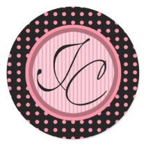 Lotti Dotti - Initials Sticker (Baby Pink) by Special_Occasions Lotti Dotti - Initials Sticker (Baby Pink)