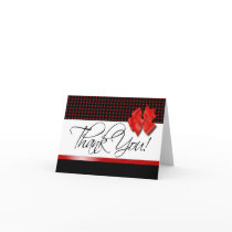 Lotti Dotti - Thank You Note Card (Red)