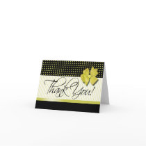 Lotti Dotti - Thank You Note Card (Saffron)