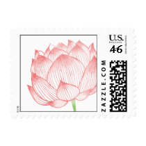 Lotus Art Postage postage