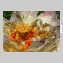 Lotus Blossom Template Card cards