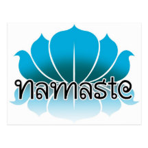 Lotus Blue Post Cards