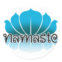 Lotus Blue stickers by HippyHaven Lotus Blue stickers