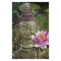 Lotus  & Buddha Customized Stationery
