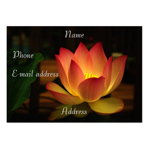 Lotus Business Card (front side)