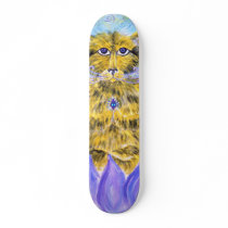 Lotus Cat Skate Board Decks