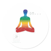 Lotus Chakras Sticker by PeaceCompany Lotus Chakras Sticker