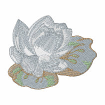 Lotus embroidered shirts