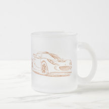 Lotus Exige S sketch Coffee Mug
