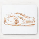 Lotus Exige S sketch Mouse Mats
