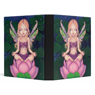 Lotus Fairy BINDER yoga fantasy flower binder