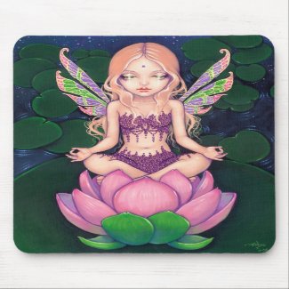 Lotus Fairy Mousepad mousepad