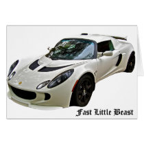 Lotus Fast Little Beast Greeting Cards
