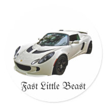 Lotus Fast Little Beast Stickers