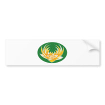 LOTUS Flame in Green Base Bumper Sticker