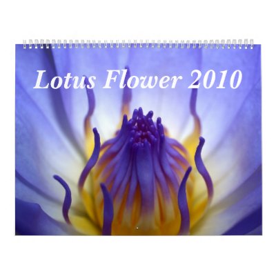 Lotus Flower 2010 Calendar by naturelife