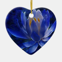 Lotus flower and its meaning christmas tree ornament