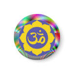 lotus flower - aum meditation magnets