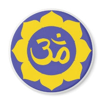 lotus flower - aum meditation magnets
