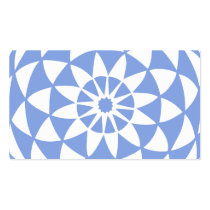 Lotus Flower Blue business cards