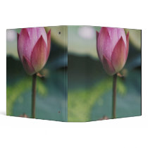 Lotus flower bud, Hangzhou, Zhejiang Province, 3 Ring Binder