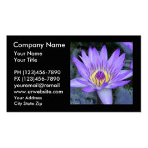 Lotus Flower Business Cards