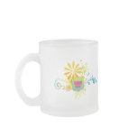 Lotus Flower Color Burst mugs