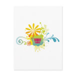 Lotus Flower Color Burst Postcards