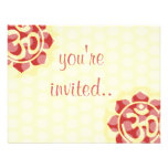 lotus flower invitation