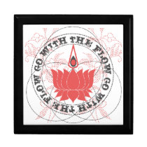 Lotus Flower jewelry or gift box gift boxes