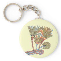 Lotus Flower Key Chain