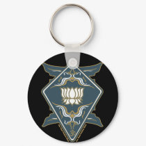 Lotus Flower Logo keychains