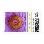 Lotus Flower LOVE Stamp stamps