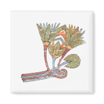 Lotus Flower Refrigerator Magnet