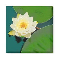Lotus Flower magnets by artbybobbyr Lotus Flower magnets