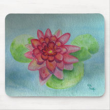 Lotus flower Mouse Pad