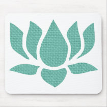 lotus flower mouse pads