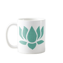 lotus flower coffee mug