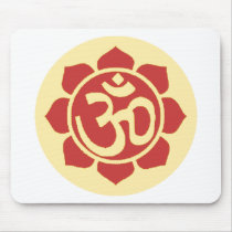 lotus flower ohm mousepads