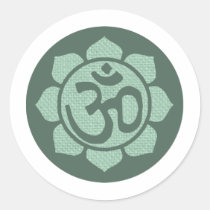 lotus flower ohm stickers