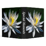 Lotus flower or waterlily and meaning binder