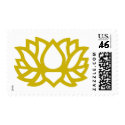 Lotus flower postage