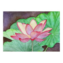 Lotus Flower Poster Print